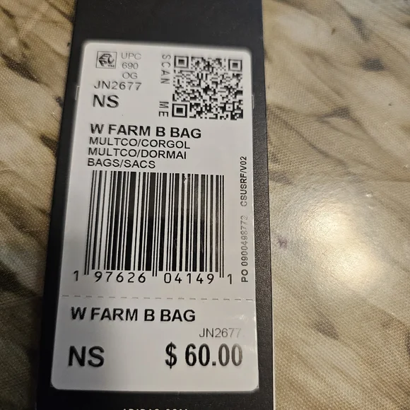 Adidas Black and Purple Butterfly Tote - Picture 9 of 9